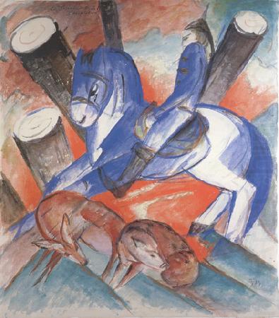 Saint julian i  hospitalier (mk34), Franz Marc